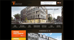 Desktop Screenshot of magnat-krakow.pl